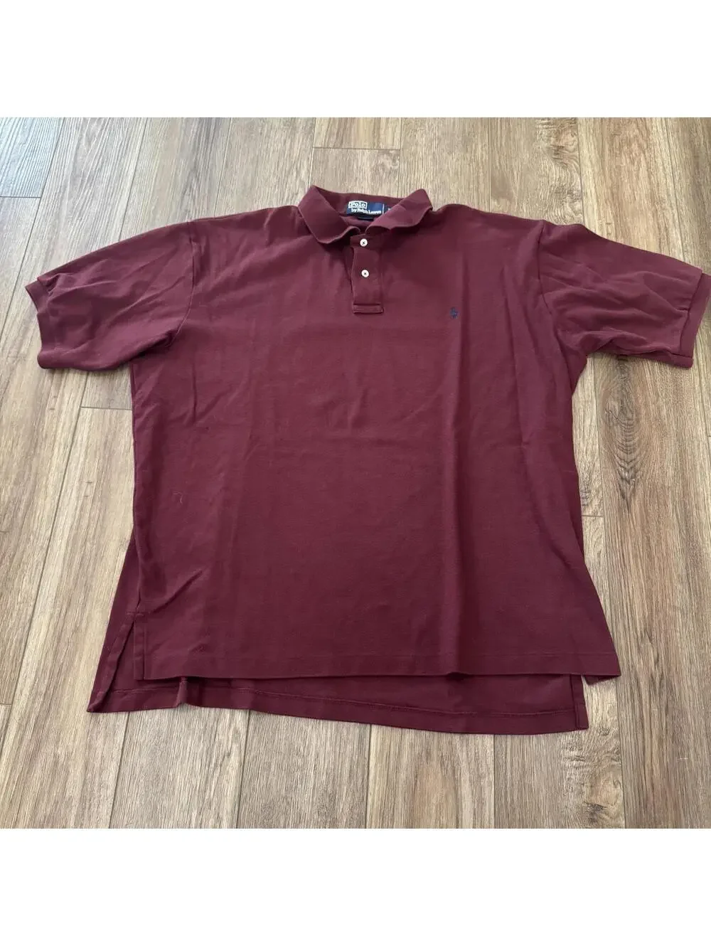 Vintage 90s Polo Ralph Lauren Polo Men XL Burgundy